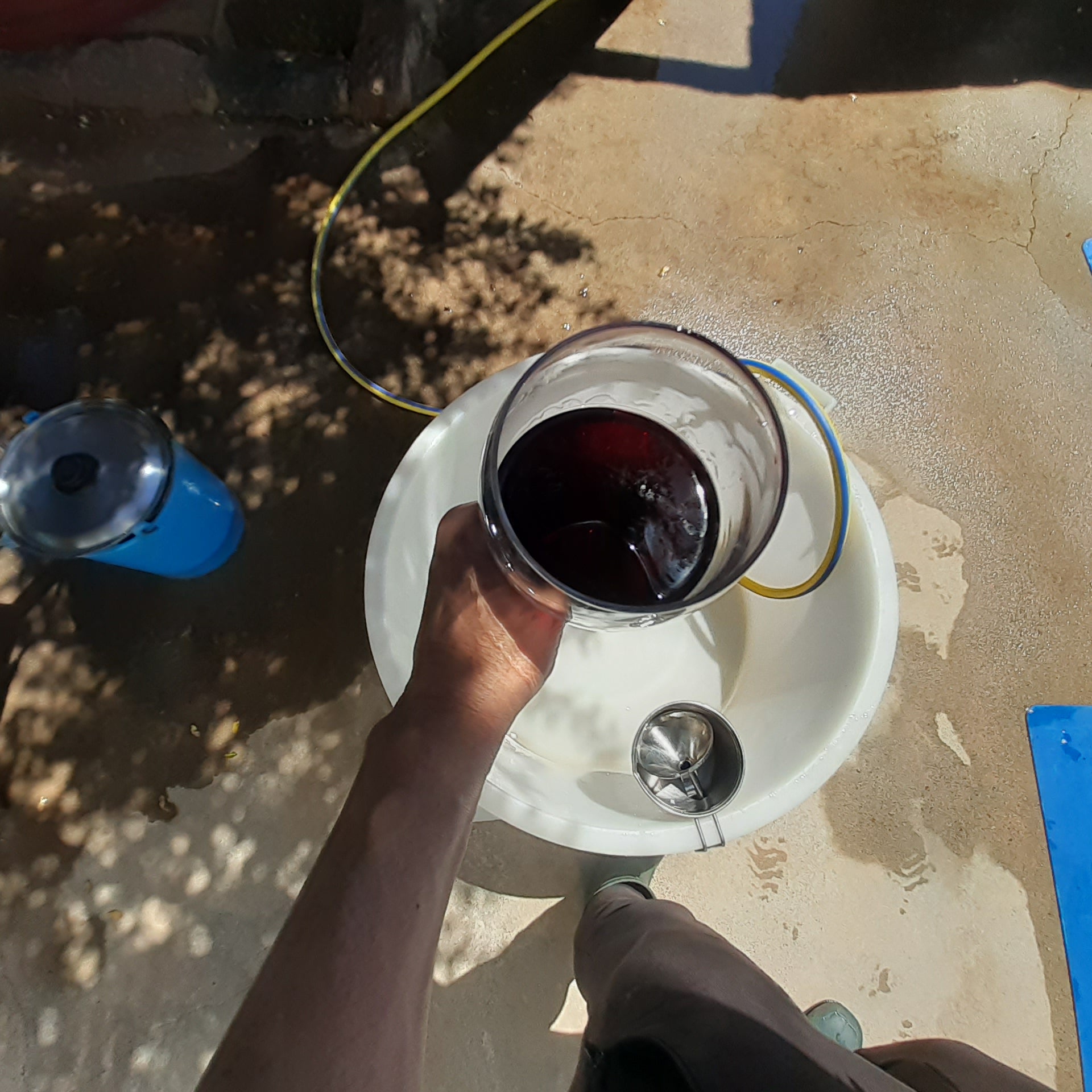 Wine tasting
